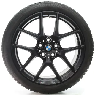BMW 1er F40 2er F44 Winterräder M Y-Speiche 554 Conti 225/40R18 DOT24 8092354 - Bild 1