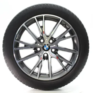 BMW 1er F40 2er F44 Winterräder Y-Speiche 489 Pirelli 195/55R17 7849122 - Bild 2