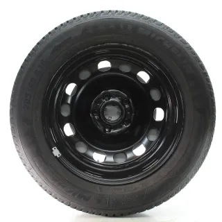 Audi Q2 GAB VW T-ROC A11 Winterräder Stahl Michelin 205/60R16 DOT25 5Q0601027DQ - Bild 5