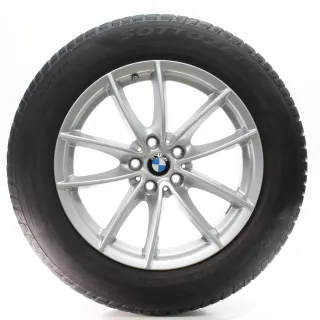BMW X3 G01 X4 G02 Winterräder V-Speiche 618 Pirelli 225/60R18 DOT23 6880047 - Bild 2