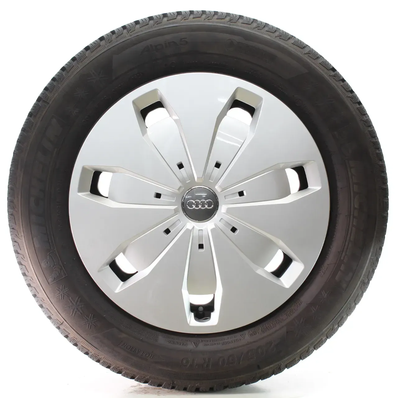 Audi Q2 GAB VW T-ROC A11 Winterräder Stahl Michelin 205/60R16 DOT25 5Q0601027DQ - Bild 1