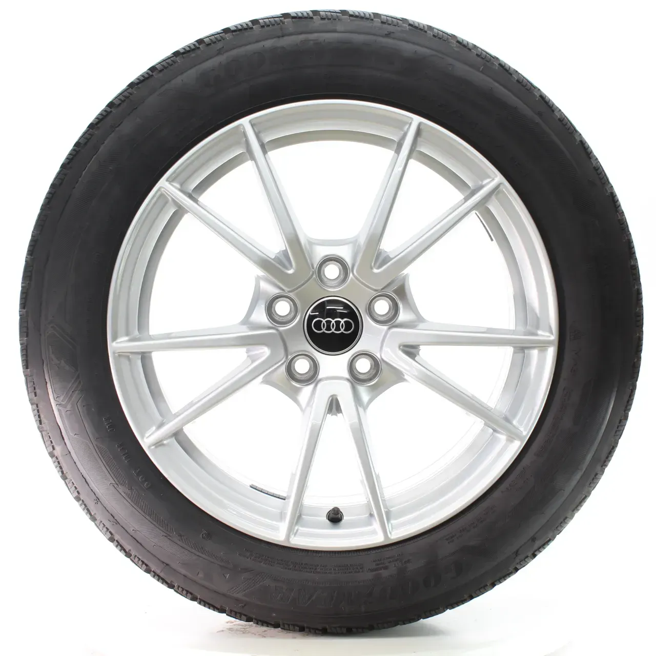 Audi A5 FU B10 Winterräder 5-Doppelspeichen Goodyear 215/55R17 DOT24 8B3601025A - Bild 1