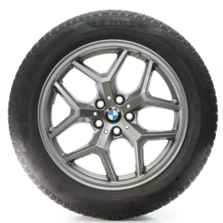 BMW 5er G60 G61 Winterräder Y-Speiche 932 Pirelli 225/55R18 102H DOT25 5A324D5 - Bild 4