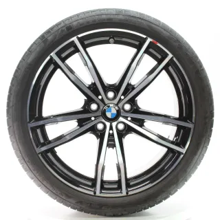BMW 3er G20 G21 Sommerräder M Doppelspeiche 791 Pirelli 225/40R19 - Bild 3
