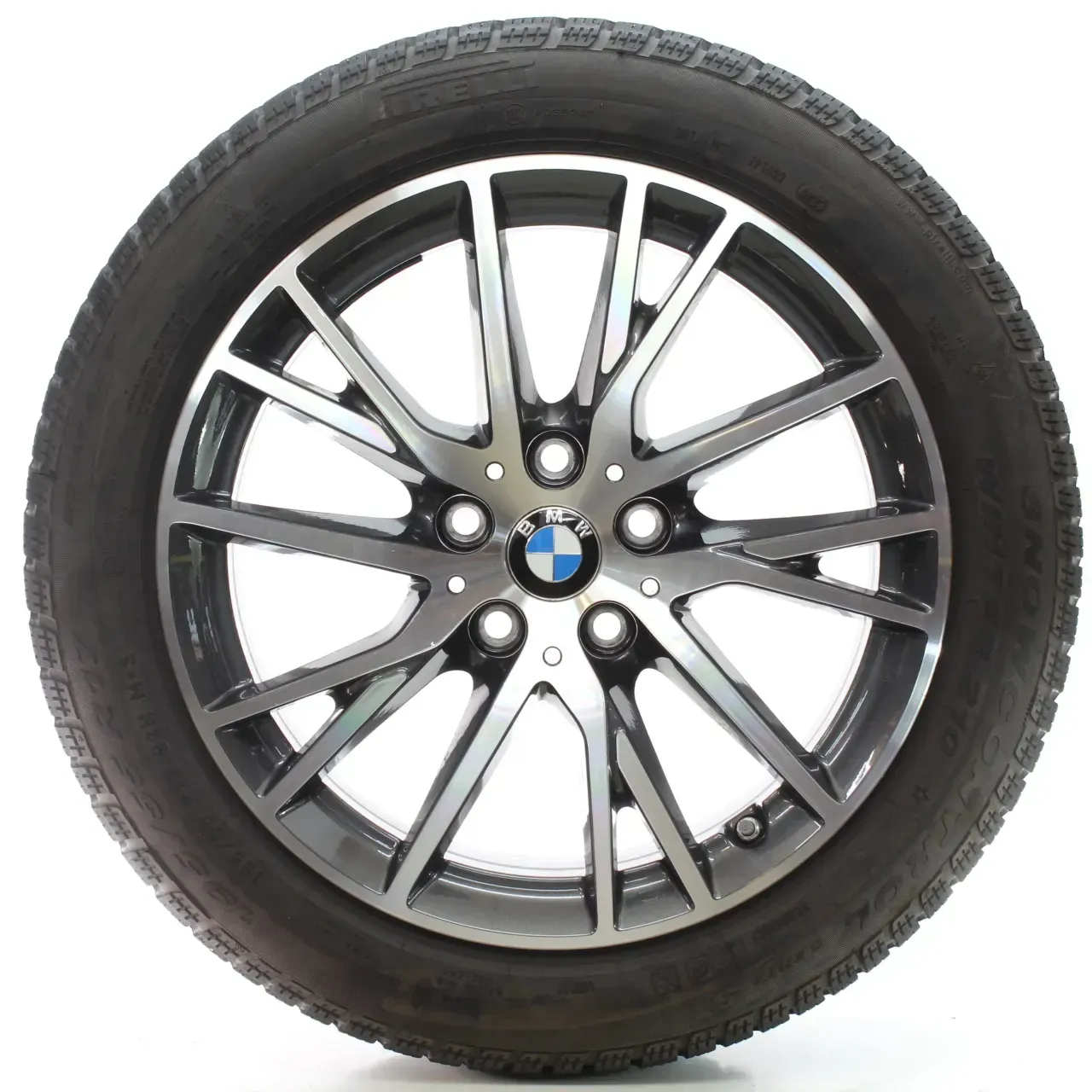 BMW 1er F40 2er F44 Winterräder Y-Speiche 489 Pirelli 195/55R17 DOT23 7849122 - Bild 1