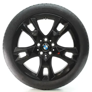 BMW 1er F70 Winterräder M Sternspeiche 968 Goodyear 195/50R18 DOT24 5A45271 - Bild 4