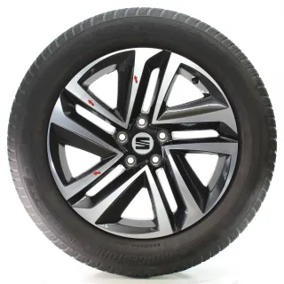 Seat Tarraco KN2 Winterräder 5-Doppelspeichen Schwarz 235/55R18 104H 5F0601025C - Bild 2