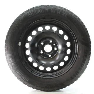 VW Caddy V SB Winterräder Stahl Semperit 205/60R16 96H DOT25 5R3601027/B - Bild 3
