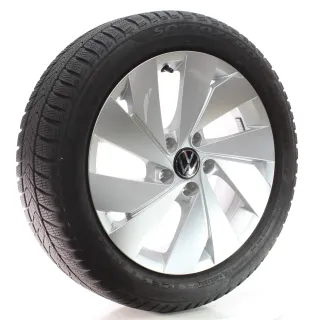 VW Golf 8 VIII CD1 CG5 Winterräder Belmont Pirelli 205/50R17 DOT25 5H0601025B - Bild 6