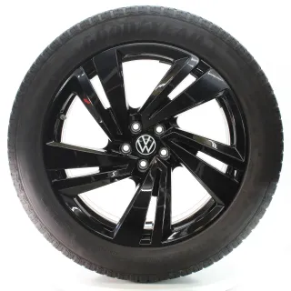 VW Touareg CR7 Winterräder Nevada Schwarz Goodyear 285/45R20 112V 760601025AA - Bild 1