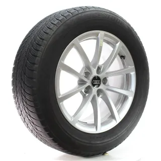 Audi A6 S6 F2 C8 Winterräder 10-Speichen Bridgestone 225/60R17 DOT24 4K0601025 - Bild 6
