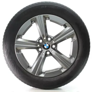 BMW 2er U06 Winterräder Sternspeiche 875 Hankook 205/60R17 97H DOT23 6898044 - Bild 1