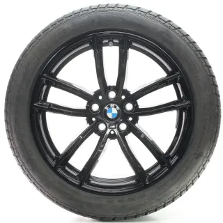 BMW 5er G30 G31 Winterräder M Doppelspeiche 662 Goodyear 245/45R18 DOT23 8747407 - Bild 3