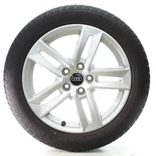 Audi A4 S4 8W Winterräder 5-Parallelspeichen Dunlop 225/50R17 DOT23 8W0601025P - Bild 1