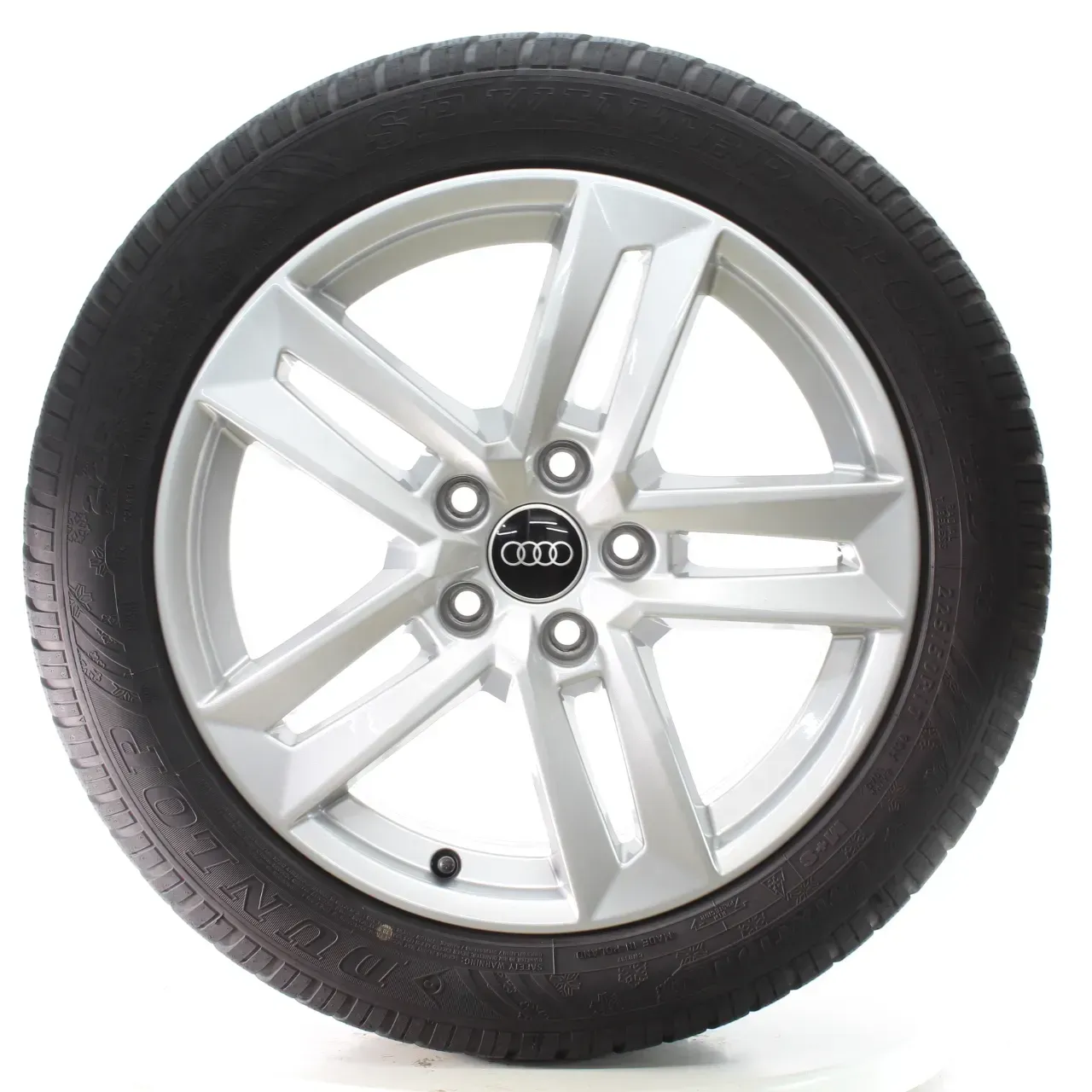 Audi A4 S4 8W Winterräder 5-Parallelspeichen Dunlop 225/50R17 DOT23 8W0601025P - Bild 1