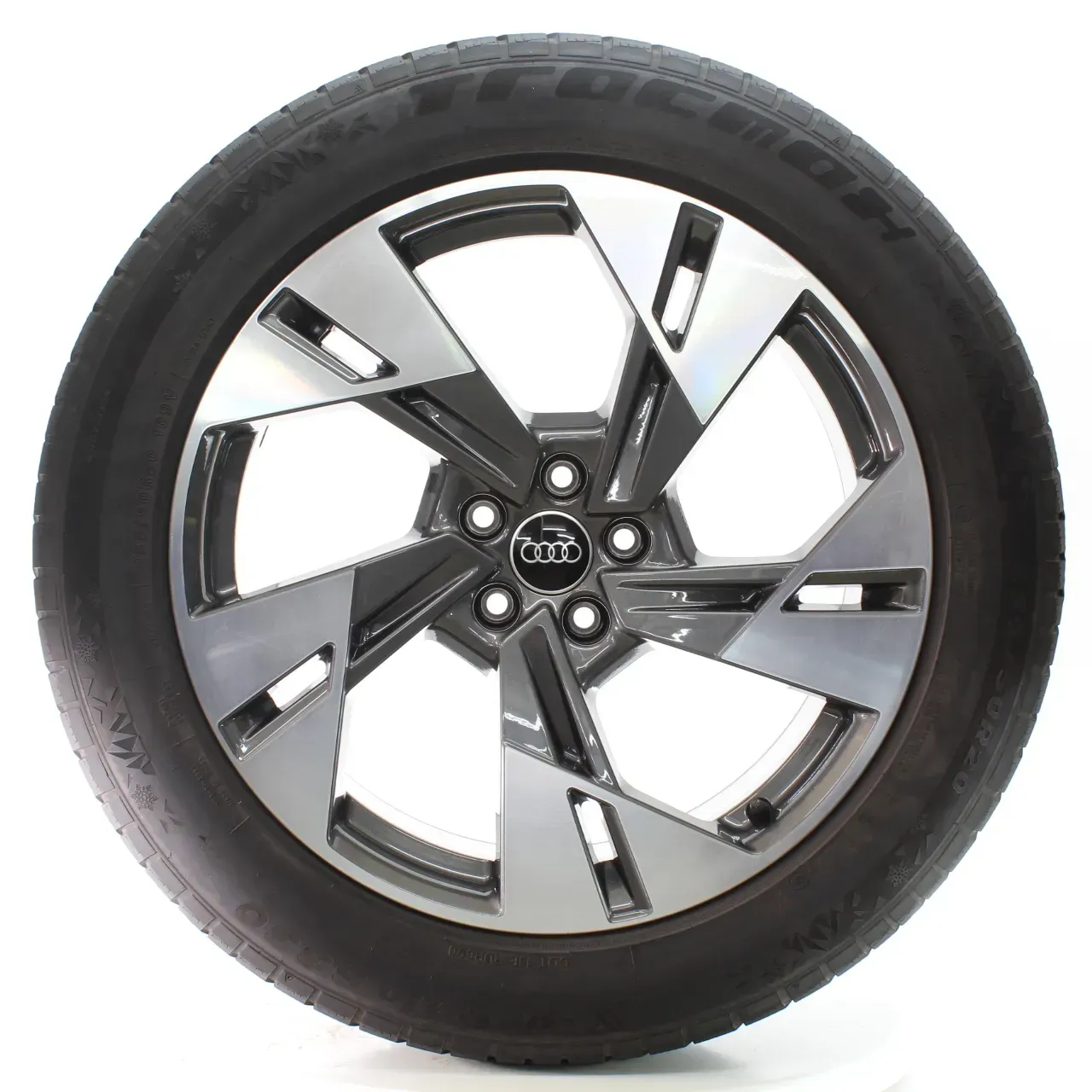 Audi Q8 E-Tron GE Winterräder 5-Arm Dynamic Tracmax 255/50R20 DOT25 4KE601025AA - Bild 1