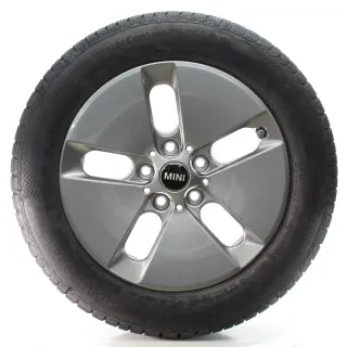MINI Cooper J01 Winterräder Pin Spoke 990 Continental 195/60R16 DOT24 7886558 - Bild 2