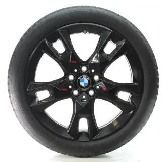 BMW 1er F70 Winterräder M Sternspeiche 968 Goodyear 195/50R18 93H DOT25 5A45271 - Bild 2