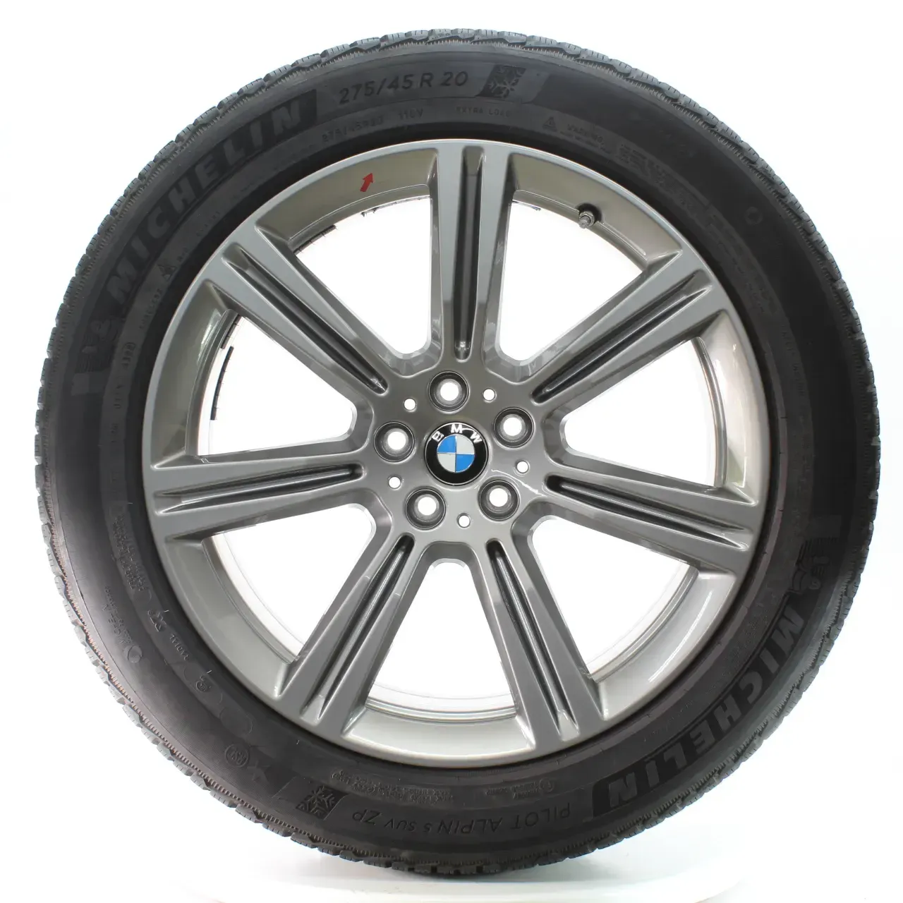 BMW X5 G05 X6 G06 Winterräder Sternspeiche 736 Michelin 275/45R20 110V 6883753 - Bild 1