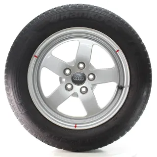 Audi A4 8W Winterräder 5-Speichen Hankook 205/60R16 92H 8W0601025 - Bild 1