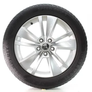 Skoda Karoq ND7 Winterräder Triton Semperit Bridgestone 215/55R17 57A601025C - Bild 4