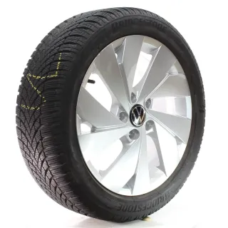 VW Golf 8 VIII CD1 Winterräder Belmont Bridgestone 205/50R17 DOT25 5H0601025B - Bild 6