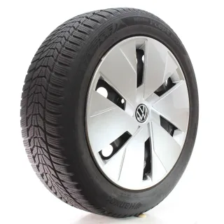VW ID.3 E11 E12 Winterräder Stahl Hankook 215/55R18 99V DOT25 1EA601027 - Bild 6