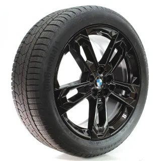 BMW X1 U11 X2 U10 Winterräder M Doppelspeiche 871 Conti 245/45R19 102H 5A1E230 - Bild 6