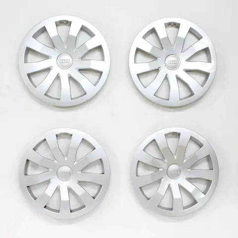 Background image for Audi A1 GB 15 Zoll Radkappen Radblenden Radzierblenden Original 82A601147 4Stk