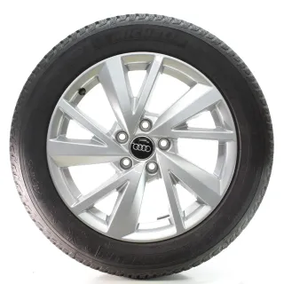 Audi Q2 GAB Winterräder 5-V-Speichen-Design Michelin 215/55R17 DOT25 81A601025C - Bild 1