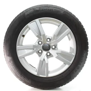 Audi A4 8W Winterräder 5-Arm-Design Continental 205/60R16 92H DOT23 8W0601025A - Bild 2