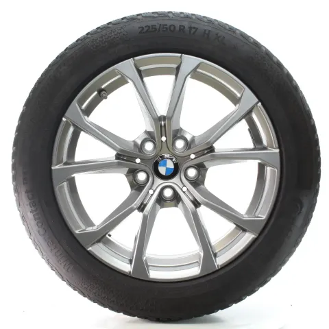 Background image for BMW 3er G20 G21 Winterräder V-Speiche 776 Continental 225/50R17 DOT24 6883518