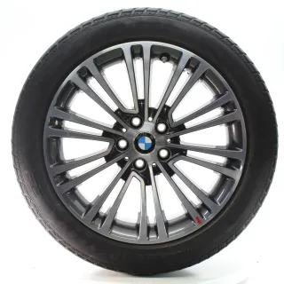 BMW 5er G30 G31 Winterräder Doppelspeiche 634 Goodyear 245/45R18 100V 6863420 - Bild 2