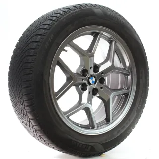 BMW 5er G60 G61 Winterräder Y-Speiche 932 Pirelli 225/55R18 102H DOT24 5A324D5 - Bild 6