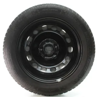 Audi A3 Cabrio Limo 8V Winterräder Stahl Nexen 205/55R16 91H DOT23 8V0601027A - Bild 5