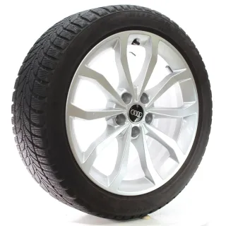Audi A4 S4 8W Winterräder 5-V-Speichen Design Bridgestone 225/45R18 8W0601025ED - Bild 6