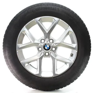BMW X1 U11 X2 U10 Winterräder Y-Speiche 896 Continental 205/65R17 DOT23 6898299 - Bild 1