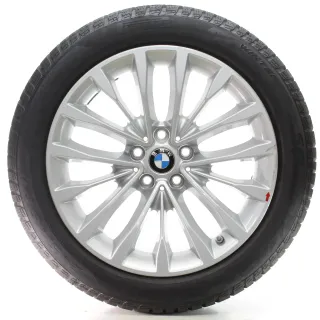BMW 5er G30 G31 Winterräder W-Speiche 632 Pirelli 245/45R18 100V 6863418 - Bild 4