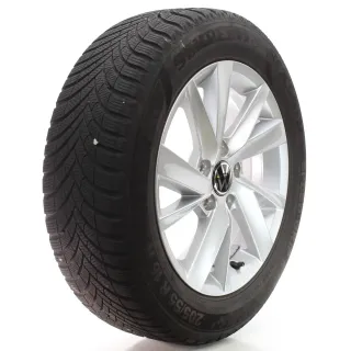 VW Golf 7 8 VII VIII 5H Winterräder Gavia Semperit 205/55R16 DOT25 5H0071496 - Bild 6