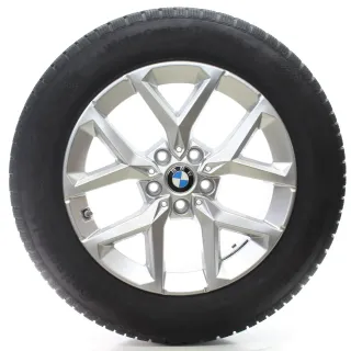 BMW X1 U11 X2 U10 Winterräder Y-Speiche 896 Continental 205/65R17 DOT23 6898299 - Bild 2