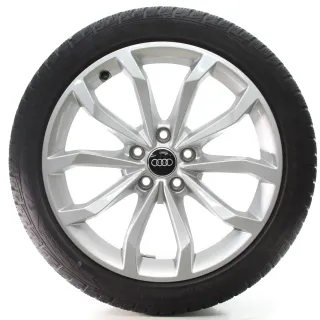 Audi A4 S4 8W Winterräder 5 V-Speichen Design Goodyear 245/40R18 97V 8W0601025H - Bild 3