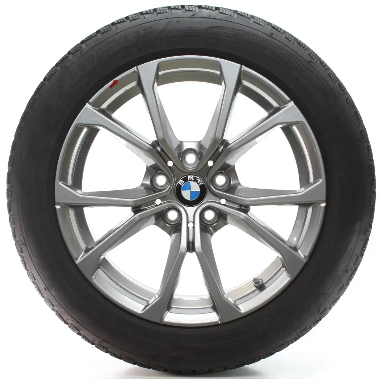 BMW 3er G20 G21 Winterräder V-Speiche 776 Goodyear 225/50R17 98H DOT24 6883518 - Bild 1