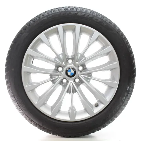 Background image for BMW 5er G30 G31 Winterräder W-Speiche 632 Pirelli 245/45R18 100V DOT24 6863418