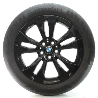 BMW X1 F48 X2 F39 Sommerräder Doppelspeiche 578 Continental 225/50R18 6885381 - Bild 1
