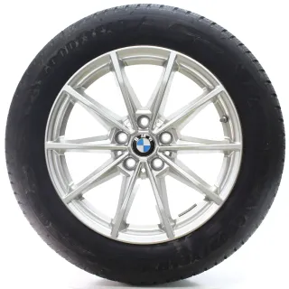 BMW 4er i4 G26 Winterräder V-Speiche 851 Goodyear 225/55R17 101H DOT23 6896762 - Bild 4