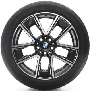 BMW 4er i4 G26 Winterräder M Aerodynamikrad 858 Goodyear 245/45R18 100H 8747286 - Bild 2