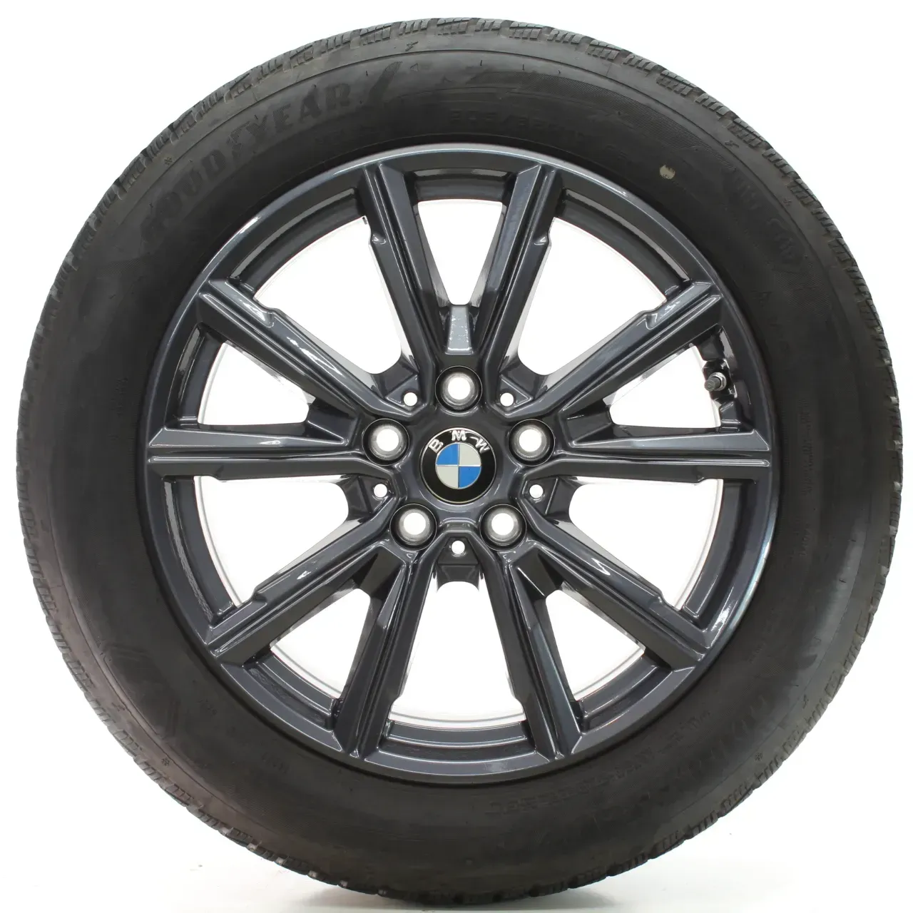 BMW 1er F70 2er F74 Winterräder V-Speiche 967 Goodyear 205/55R17 DOT24 5A45270 - Bild 1