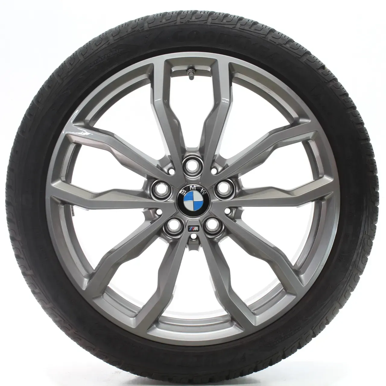 BMW 1er F40 2er F44 Winterräder Y-Speiche 711 M Goodyear 205/45R18 DOT22 6877550 - Bild 1