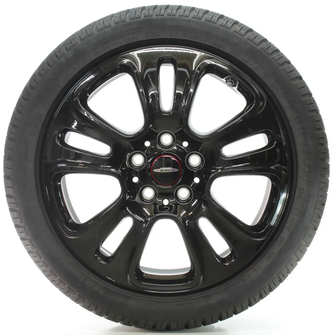 MINI Cooper F55 F56 F57 Winterräder JCW Double Spoke 510 185/50R17 DOT24 6855119 - Bild 1