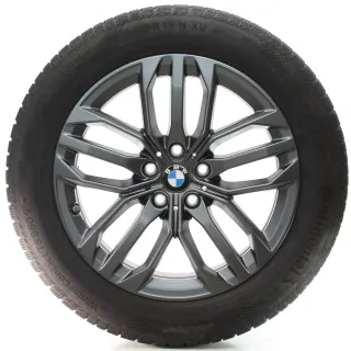BMW X1 iX1 U11 X2 iX2 U10 Winterräder Doppelspeiche 879 205/60R18 DOT25 6898046 - Bild 1